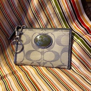 Coach Jacquard C Mini ID/Card Holder